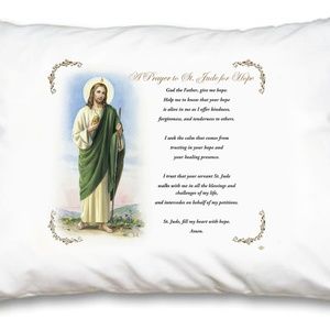 St Jude Pillow Case - English Prayer